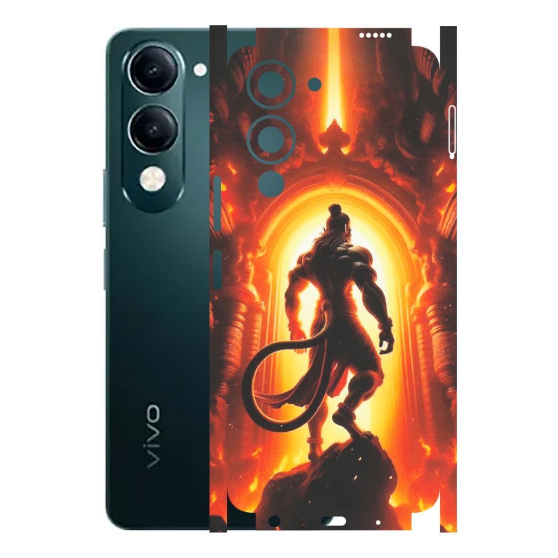 VIVO Y Series Phone Skins (All Models) - HanumanJi - Matte Finish (M-06) Vivo Y19E