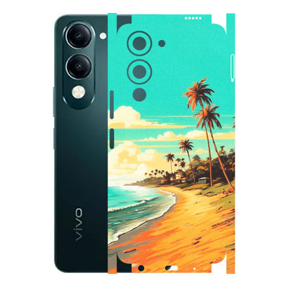 VIVO Y Series Phone Skins (All Models) - Miami Beach - Matte Finish (M-136) Vivo Y19E