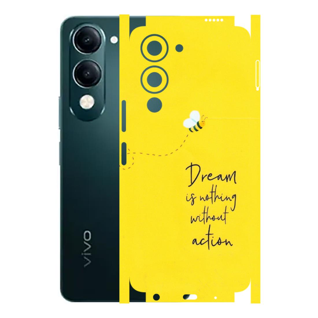 VIVO Y Series Phone Skins (All Models) - Dream Is Nothing Without Action - Matte Finish (M-138) Vivo Y19E