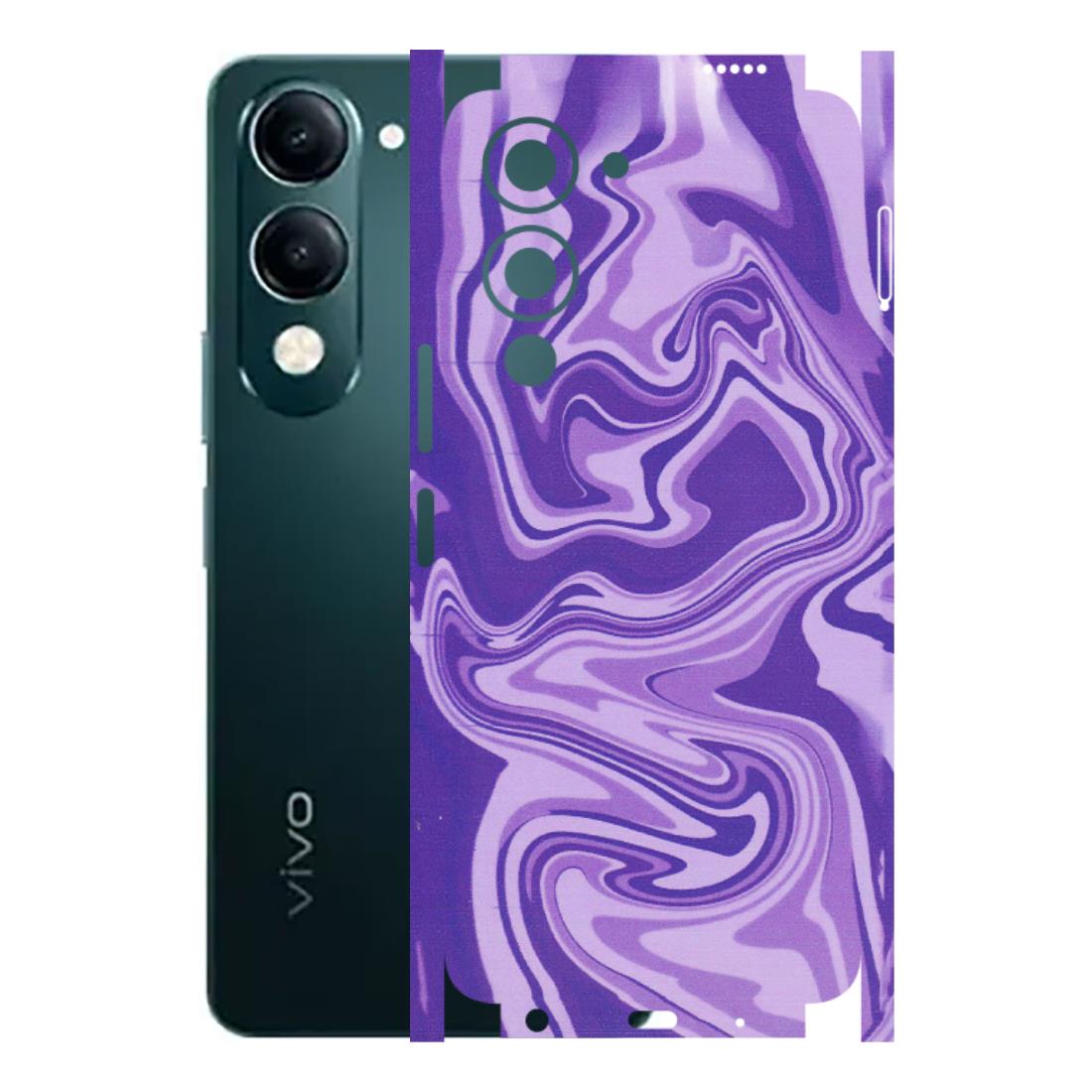 VIVO Y Series Phone Skins (All Models) - Hazy Purple Nights - Matte Finish (M-14) Vivo Y19E
