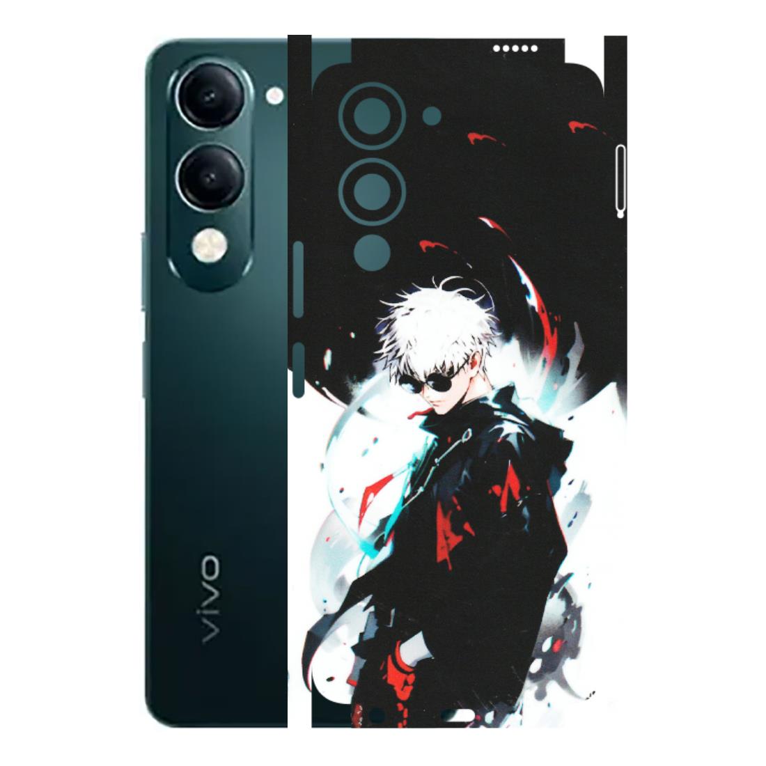 VIVO Y Series Phone Skins (All Models) - Gojo Powerful Charater Kaisen Anime - Matte Finish (M-144) Vivo Y19E