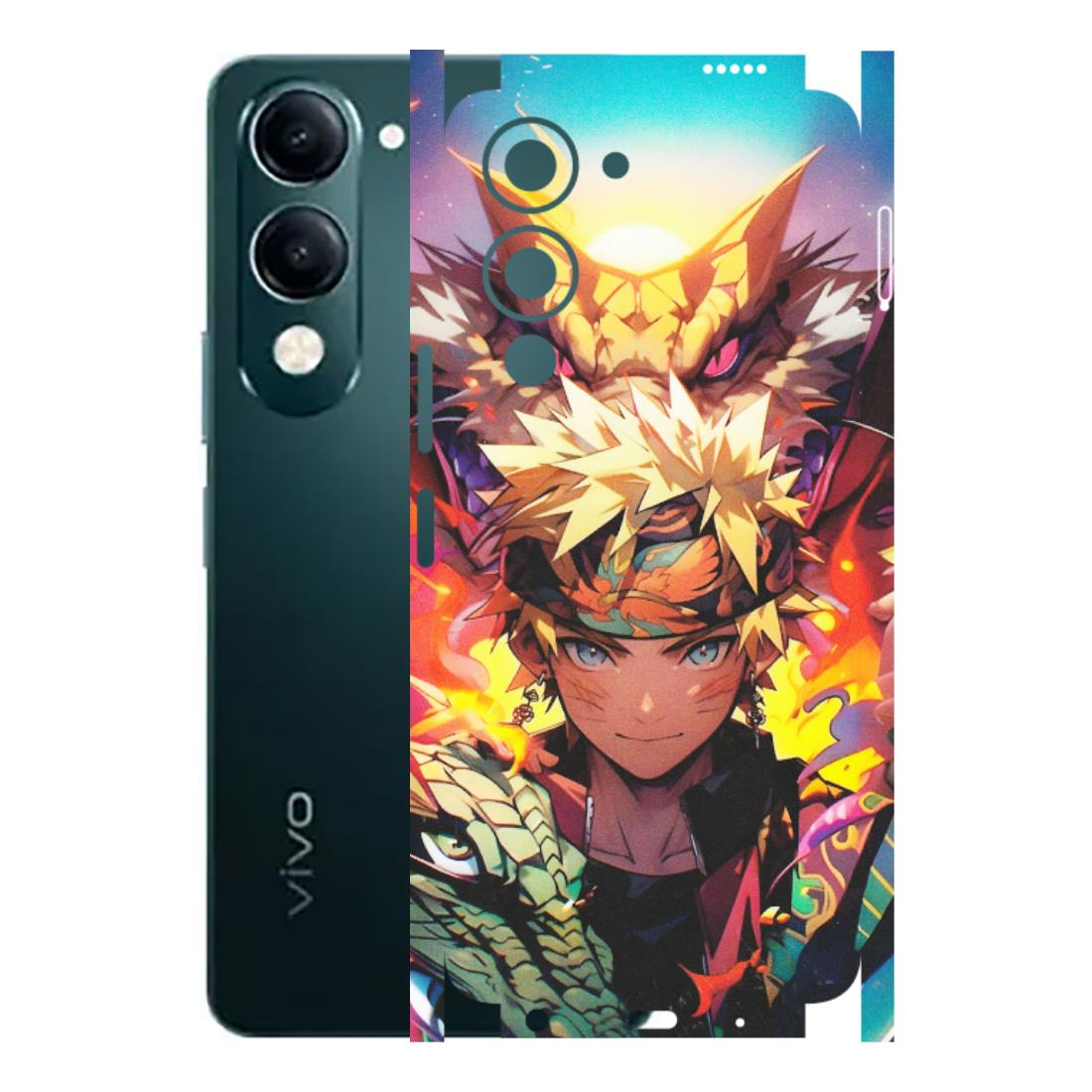 VIVO Y Series Phone Skins (All Models) - Angry Naruto Anime - Matte Finish (M-148) Vivo Y19E