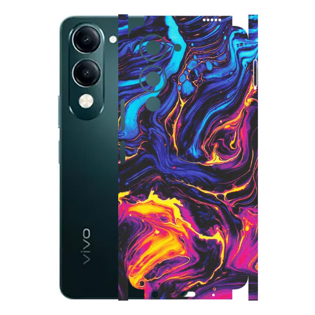 VIVO Y Series Phone Skins (All Models) - Abstract Paint Classy - Matte Finish (M-15) Vivo Y19E