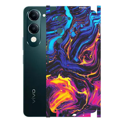 VIVO Y Series Phone Skins (All Models) - Abstract Paint Classy - Matte Finish (M-15) Vivo Y19E