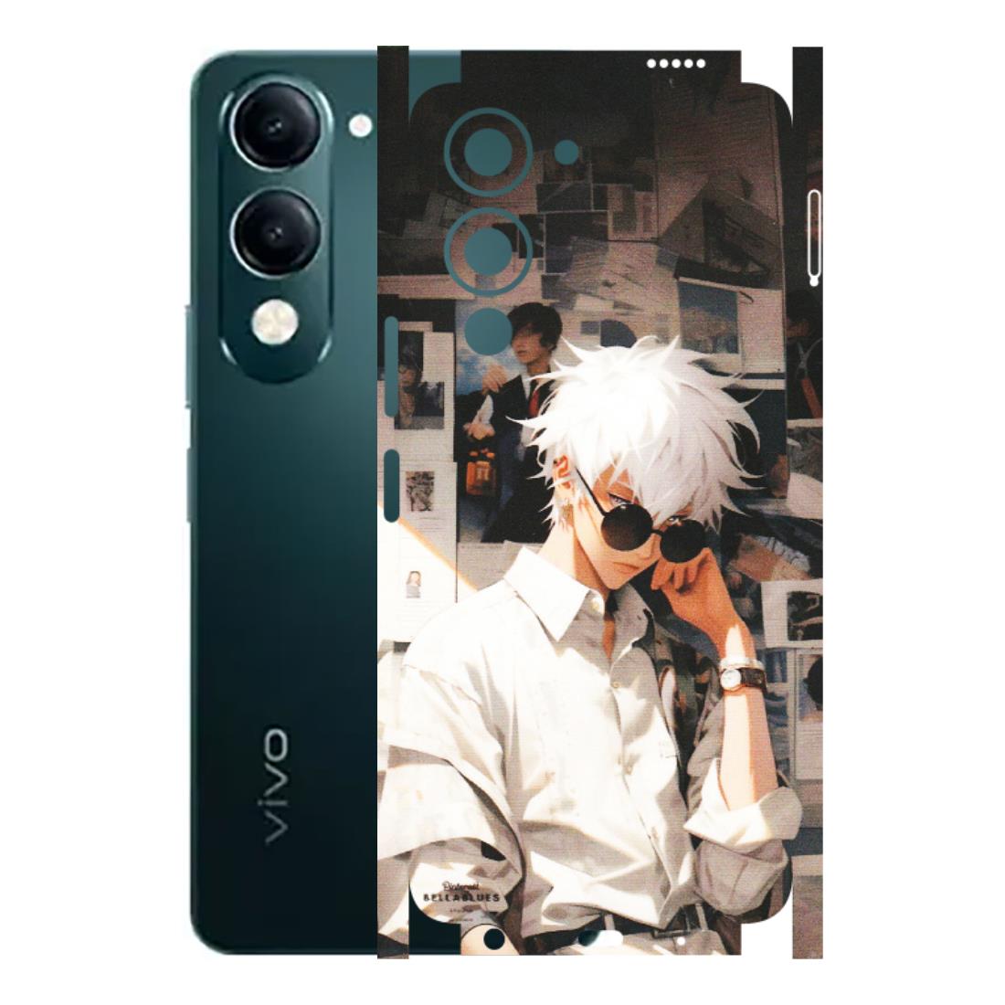 VIVO Y Series Phone Skins (All Models) - Gojo Satoru Jujustu Kaisen Anime - Matte Finish (M-156) Vivo Y19E