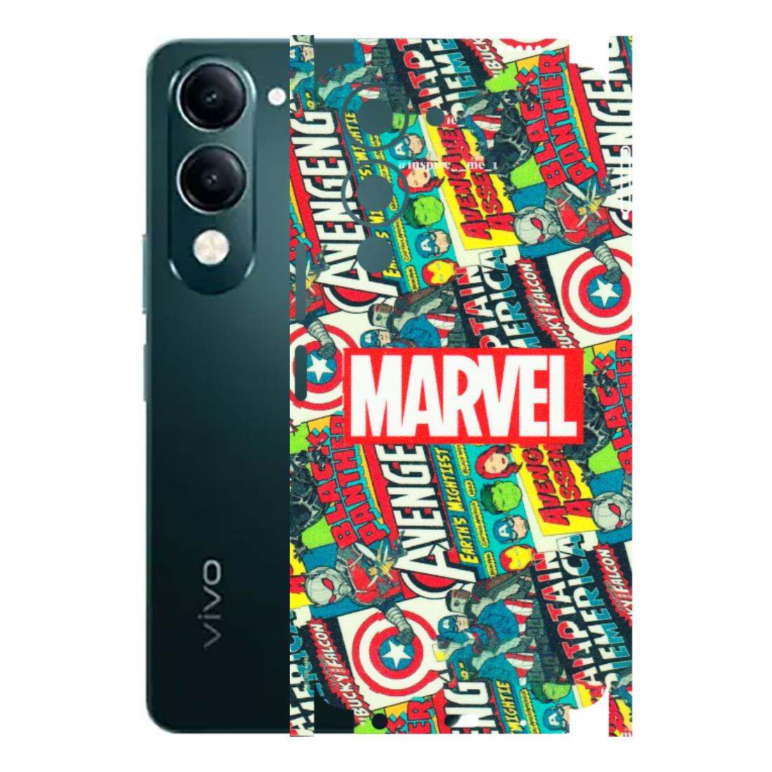 VIVO Y Series Phone Skins (All Models) - Marvel Comic Lover - Matte Finish (M-30) Vivo Y19E