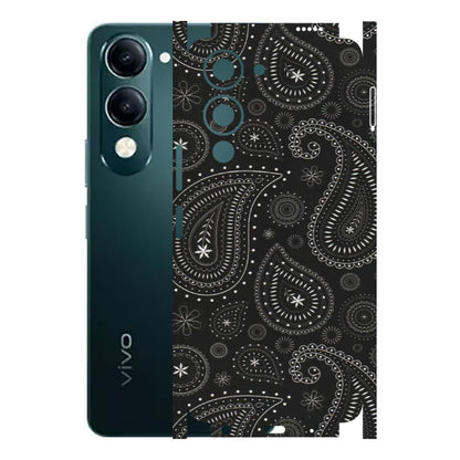 VIVO Y Series Phone Skins (All Models) - Black Sober Kerry - Matte Finish (M-37) Vivo Y19E
