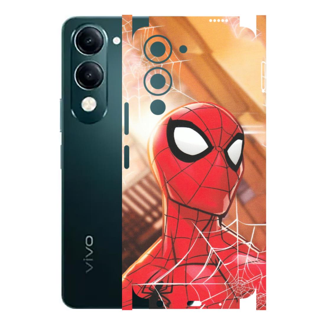 VIVO Y Series Phone Skins (All Models) - Spiderman Face New - Matte Finish (M-41) Vivo Y19E