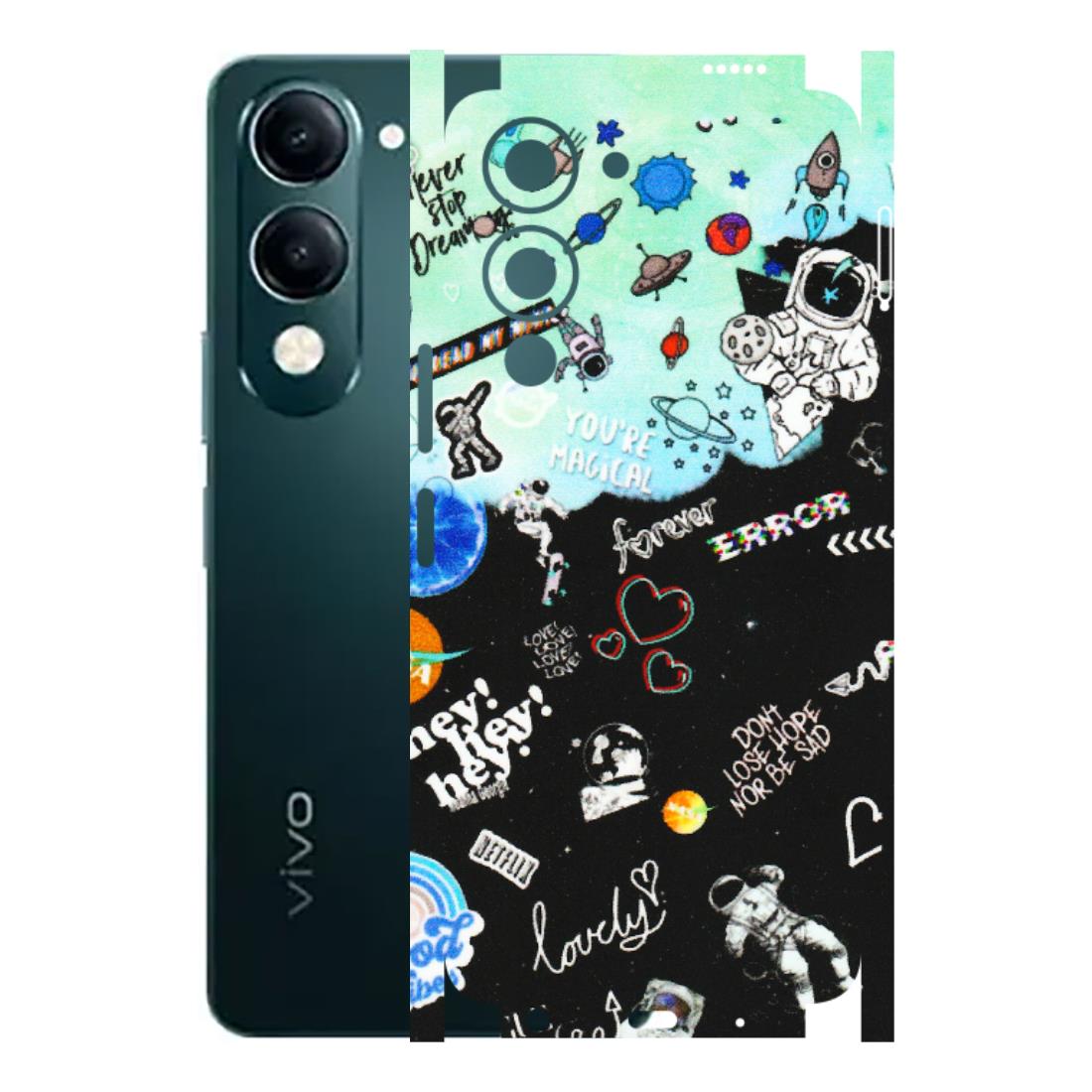 VIVO Y Series Phone Skins (All Models) - Living In A Space Dream - Matte Finish (M-46) Vivo Y19E