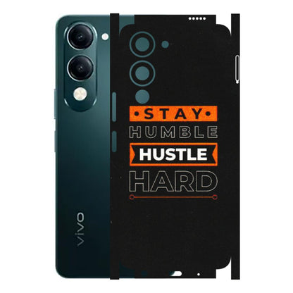 VIVO Y Series Phone Skins (All Models) - Stay Humble Stay Hard - Matte Finish (M-48) Vivo Y19E
