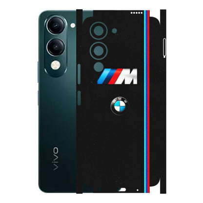 VIVO Y Series Phone Skins (All Models) - Styling With Black BMW - Matte Finish (M-74) Vivo Y19E