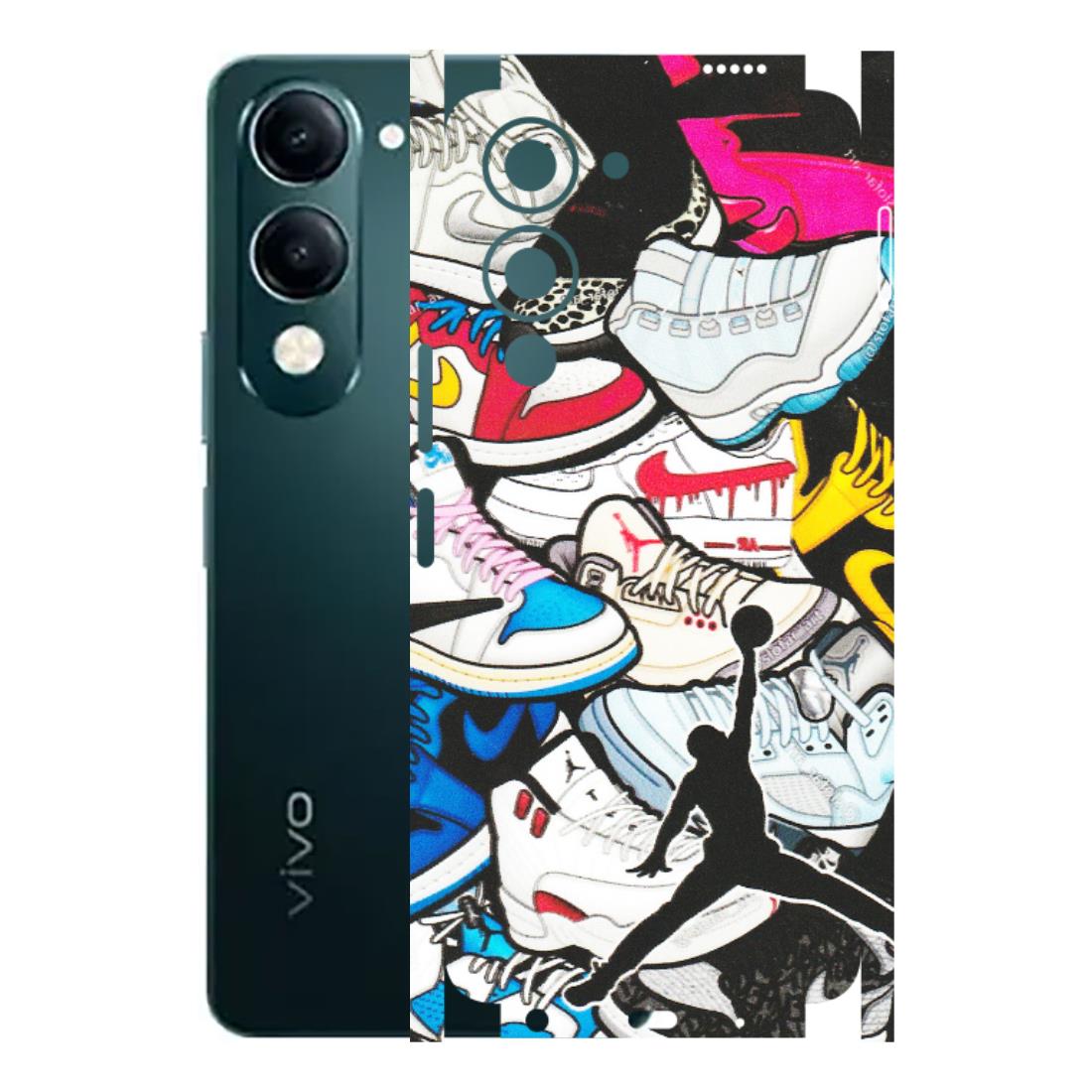VIVO Y Series Phone Skins (All Models) - Jordan Sneakers Fan - Matte Finish (M-80) Vivo Y19E