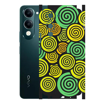 VIVO Y Series Phone Skins (All Models) - Crazy Spiral - Matte Finish (M-91) Vivo Y19E