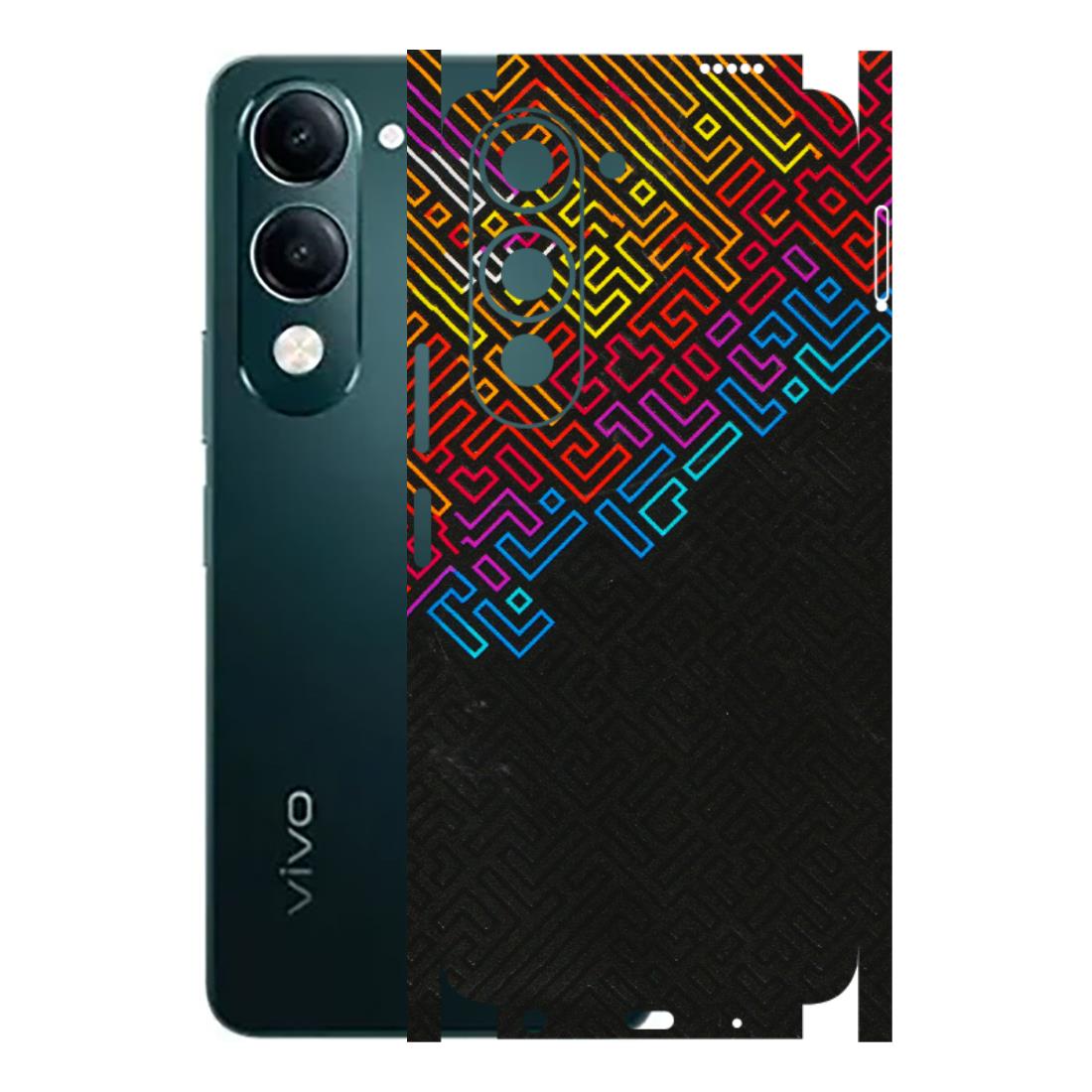 VIVO Y Series Phone Skins (All Models) - Dotme Pattern Art - 3D Embossed Finish (L-121) Vivo Y19 5G