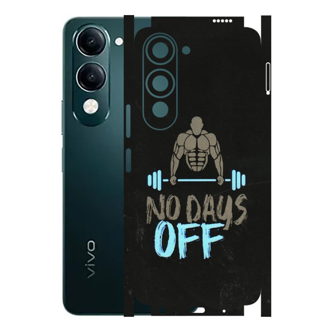 VIVO Y Series Phone Skins (All Models) - Gym Lover - 3D Embossed Finish (L-127) Vivo Y19 5G