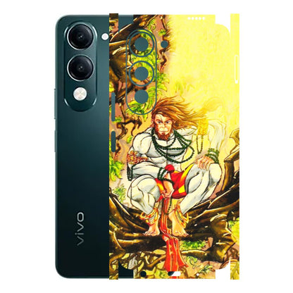 VIVO Y Series Phone Skins (All Models) - Lord Hanuman - 3D Embossed Finish (L-152) Vivo Y19 5G