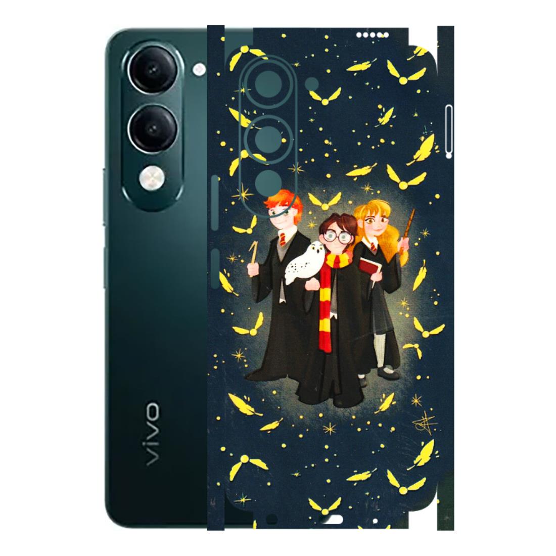 VIVO Y Series Phone Skins (All Models) - Harry Potter - 3D Embossed Finish (L-183) Vivo Y19 5G