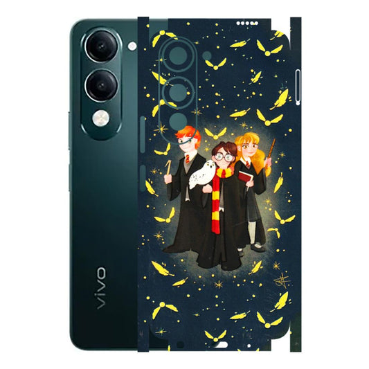 VIVO Y Series Phone Skins (All Models) - Harry Potter - 3D Embossed Finish (L-183) Vivo Y19 5G