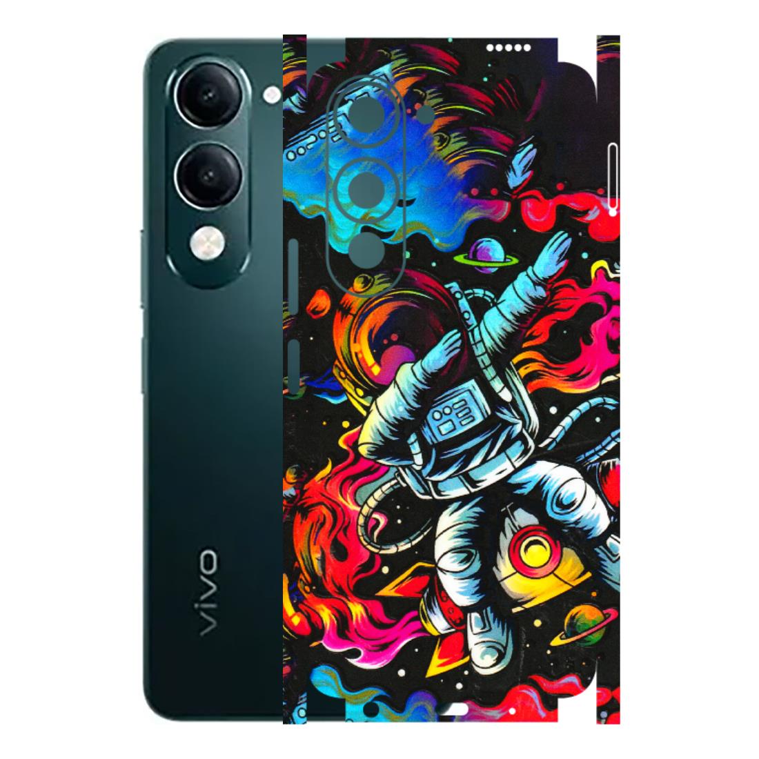 VIVO Y Series Phone Skins (All Models) - Astronaut Dope - 3D Embossed Finish (L-191) Vivo Y19 5G