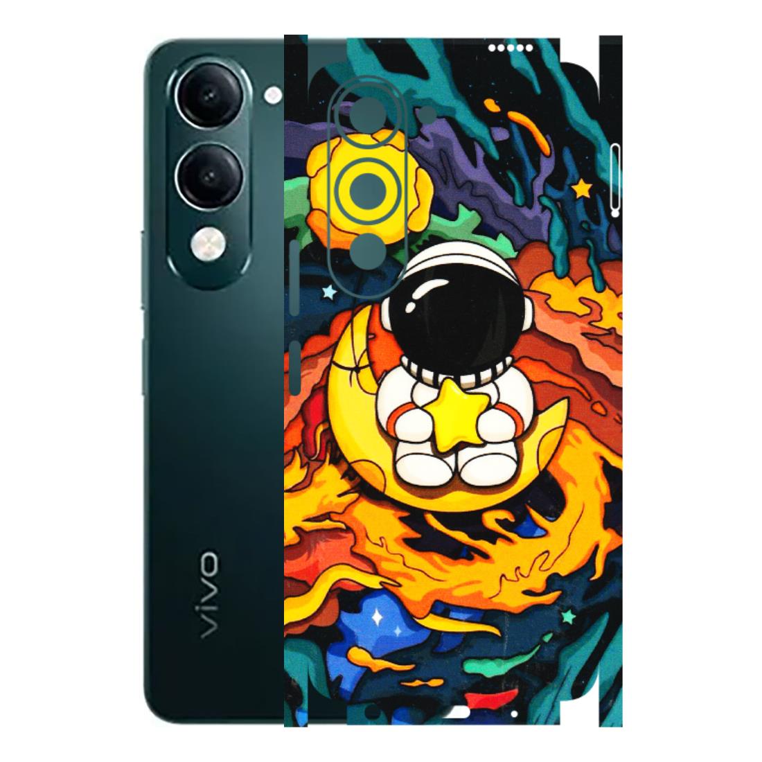 VIVO Y Series Phone Skins (All Models) - Baby Astronaut - 3D Embossed Finish (L-197) Vivo Y19 5G