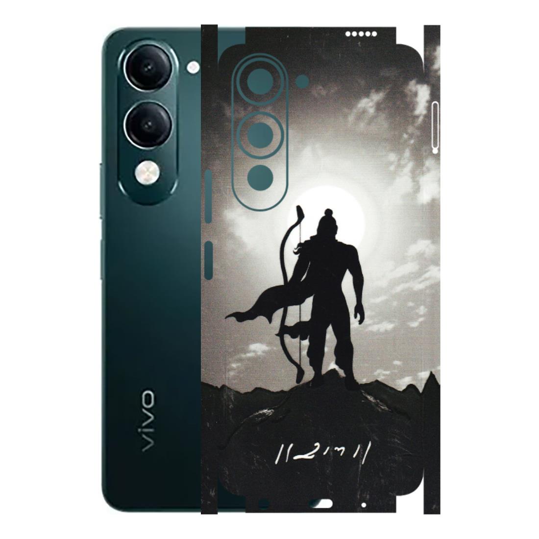 VIVO Y Series Phone Skins (All Models) - Jai Siya Ram - 3D Embossed Finish (L-200) Vivo Y19 5G