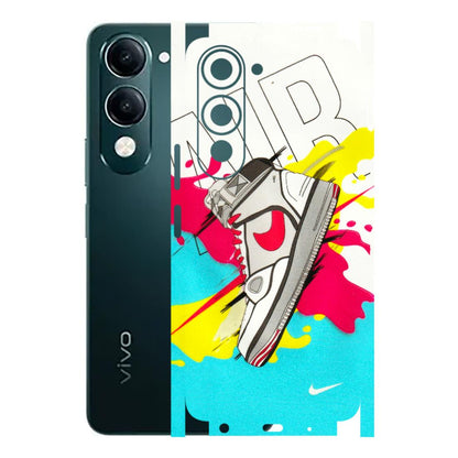 VIVO Y Series Phone Skins (All Models) - Sneaker - 3D Embossed Finish (L-207) Vivo Y19 5G