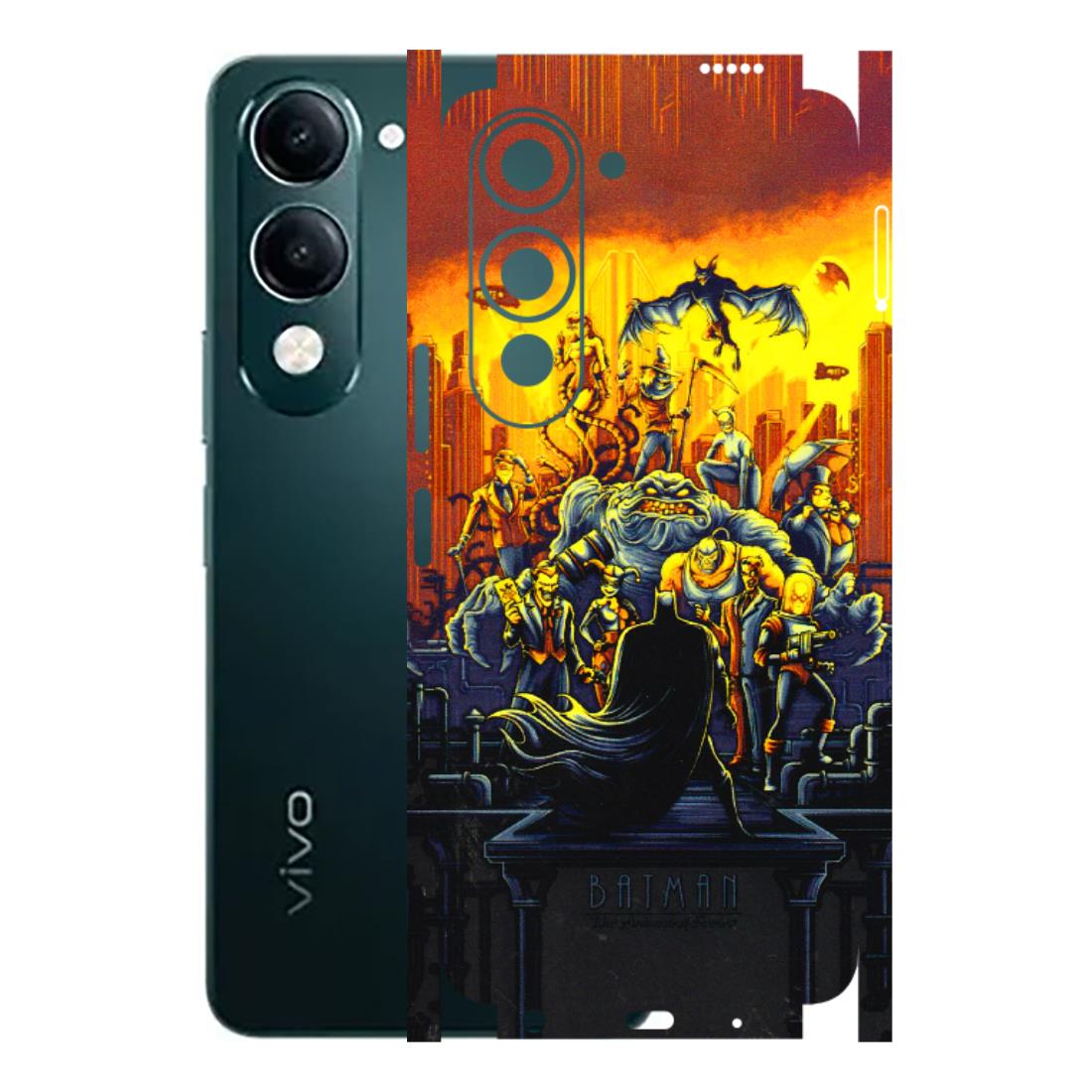VIVO Y Series Phone Skins (All Models) - Games Doodles - 3D Embossed Finish (L-24) Vivo Y19 5G
