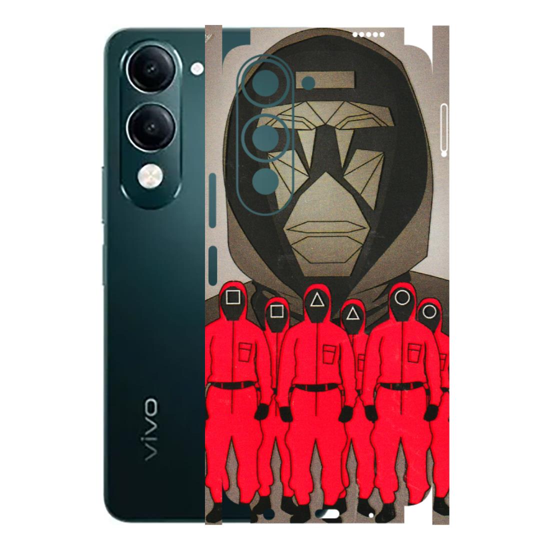 VIVO Y Series Phone Skins (All Models) - Squid Game Hero - 3D Embossed Finish (L-245) Vivo Y19 5G