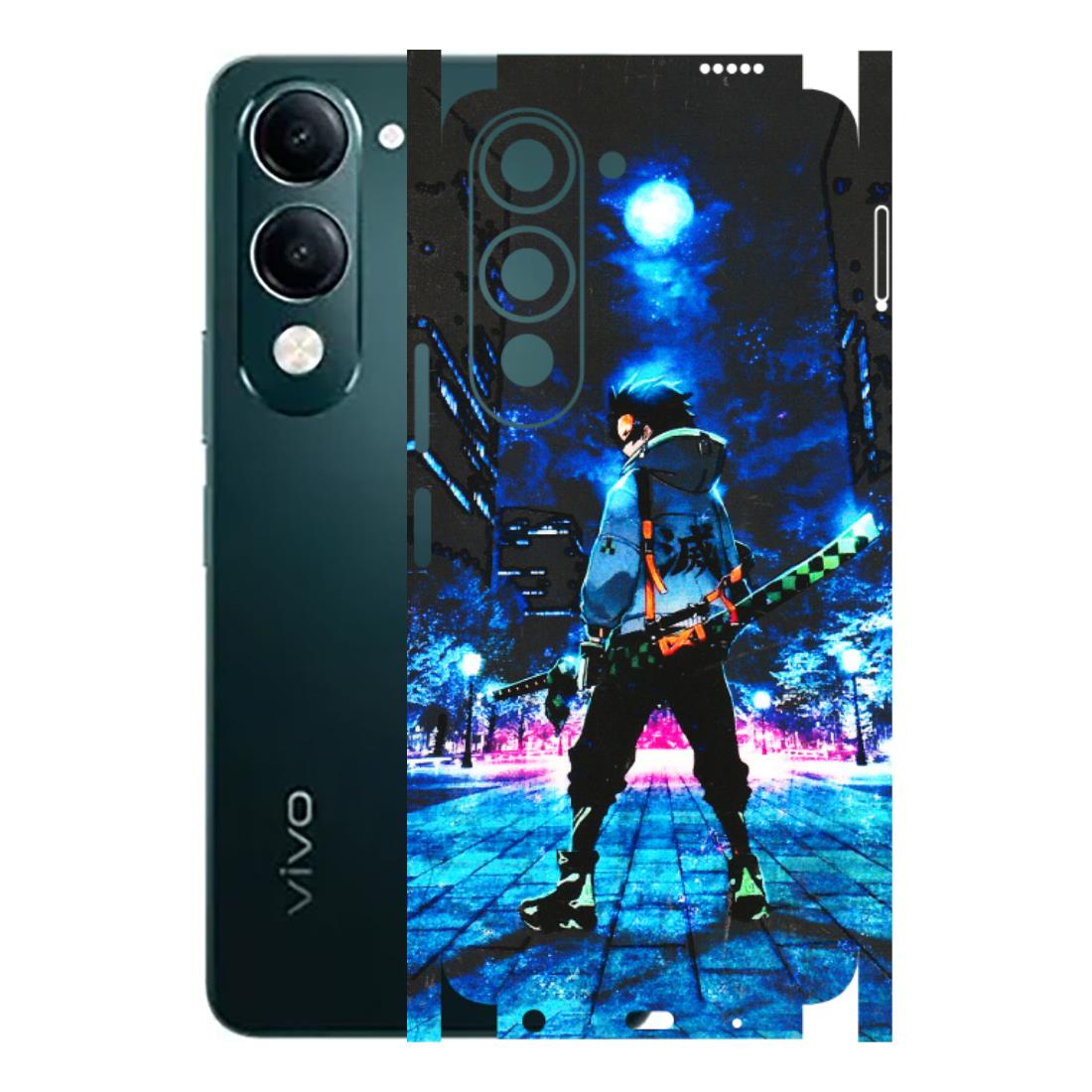 VIVO Y Series Phone Skins (All Models) - Demon Slayer Sword - 3D Embossed Finish (L-247) Vivo Y19 5G