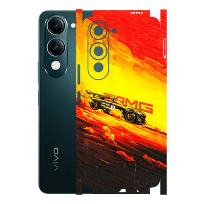 VIVO Y Series Phone Skins (All Models) - AMG Car Speed Cover - 3D Embossed Finish (L-256) Vivo Y19 5G
