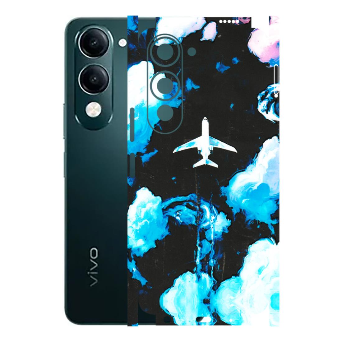 VIVO Y Series Phone Skins (All Models) - Travel In Airline - 3D Embossed Finish (L-264) Vivo Y19 5G