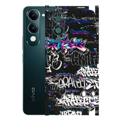 VIVO Y Series Phone Skins (All Models) - Graffiti Killer - 3D Embossed Finish (L-274) Vivo Y19 5G