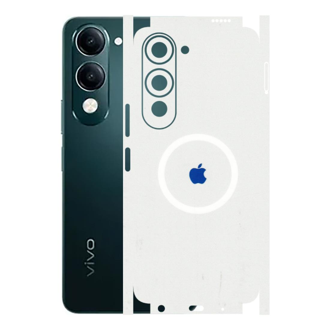 VIVO Y Series Phone Skins (All Models) - iPhone Magsafe Logo - 3D Embossed Finish (L-320) Vivo Y19 5G