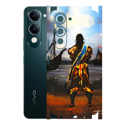 VIVO Y Series Phone Skins (All Models) - Heavenly God Figure - 3D Embossed Finish (L-34) Vivo Y19 5G