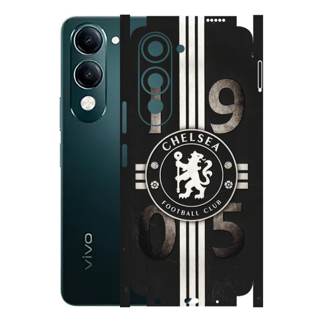VIVO Y Series Phone Skins (All Models) - Chelsea Fan Club - 3D Embossed Finish (L-36) Vivo Y19 5G