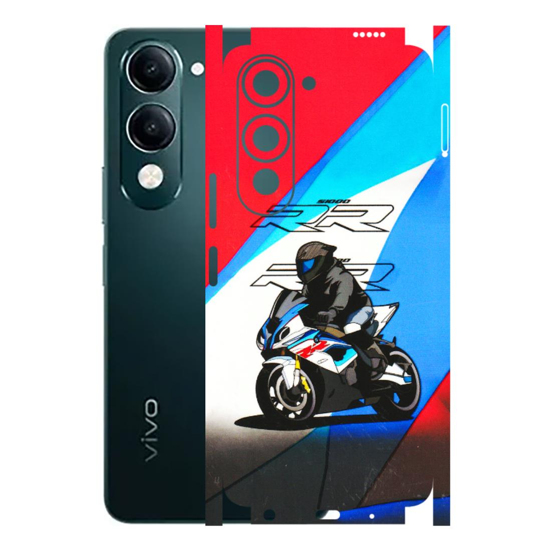 VIVO Y Series Phone Skins (All Models) - Bikers Love - 3D Embossed Finish (L-58) Vivo Y19 5G