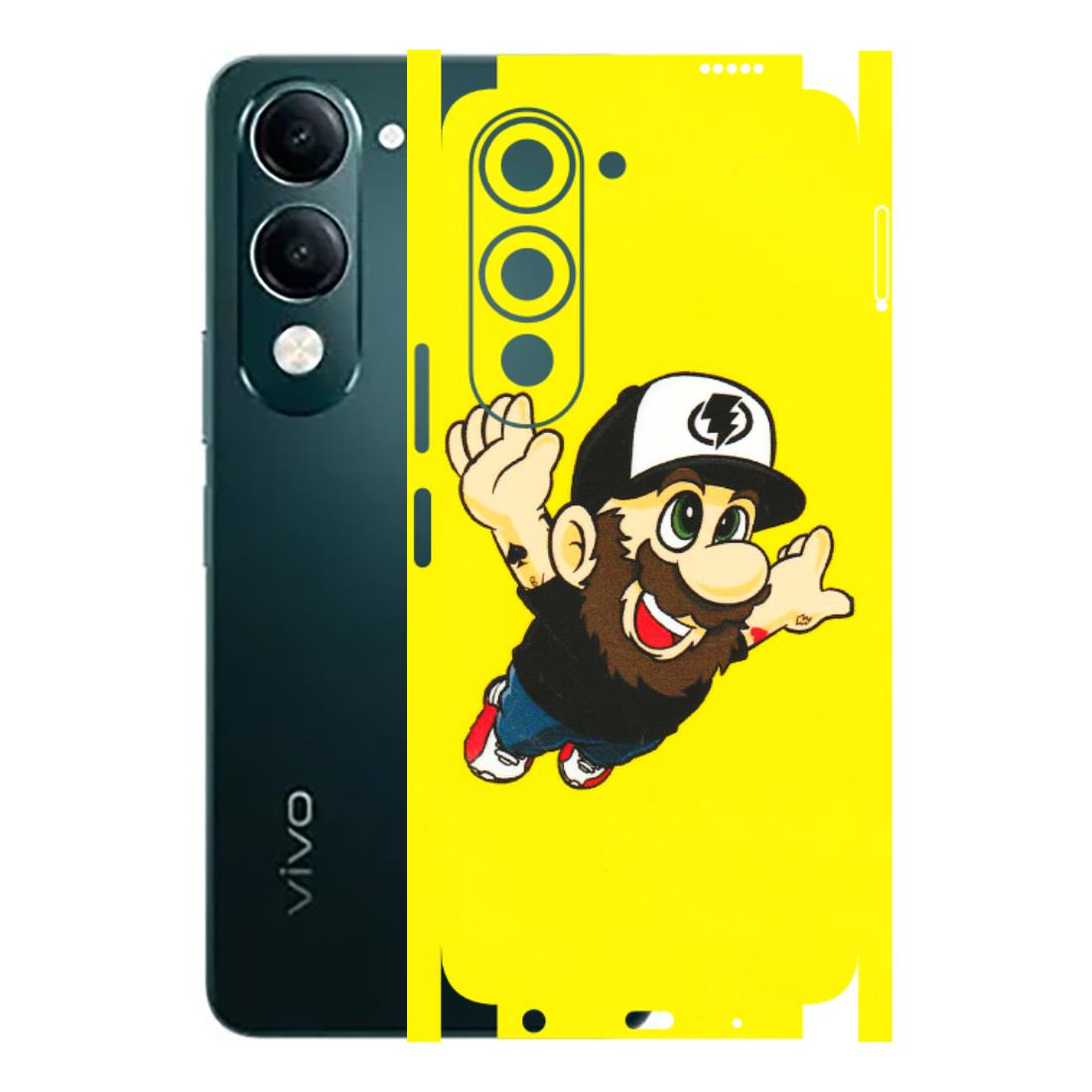 VIVO Y Series Phone Skins (All Models) - Flying Beardo - 3D Embossed Finish (L-60) Vivo Y19 5G