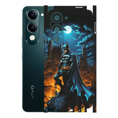 VIVO Y Series Phone Skins (All Models) - Batman Arkham City - Matte Finish (M-01) Vivo Y19 5G