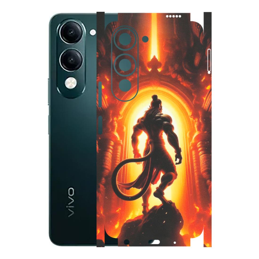 VIVO Y Series Phone Skins (All Models) - HanumanJi - Matte Finish (M-06) Vivo Y19 5G