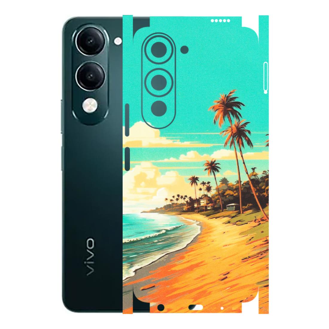 VIVO Y Series Phone Skins (All Models) - Miami Beach - Matte Finish (M-136) Vivo Y19 5G