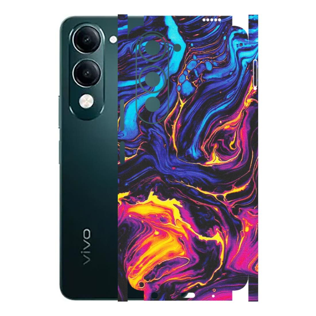 VIVO Y Series Phone Skins (All Models) - Abstract Paint Classy - Matte Finish (M-15) Vivo Y19 5G