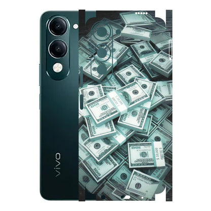 VIVO Y Series Phone Skins (All Models) - Hundred Dollar Bill - Matte Finish (M-162) Vivo Y19 5G