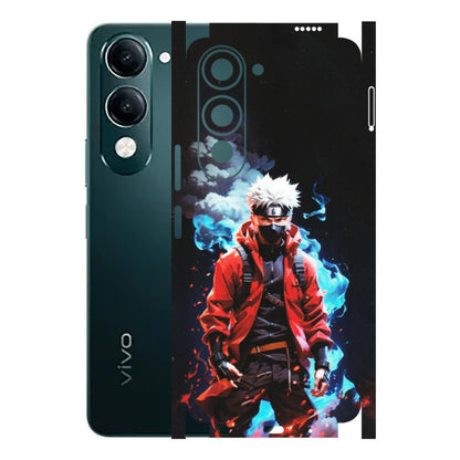 VIVO Y Series Phone Skins (All Models) - Kakashi Hatake Naruto - Matte Finish (M-60) Vivo Y19 5G
