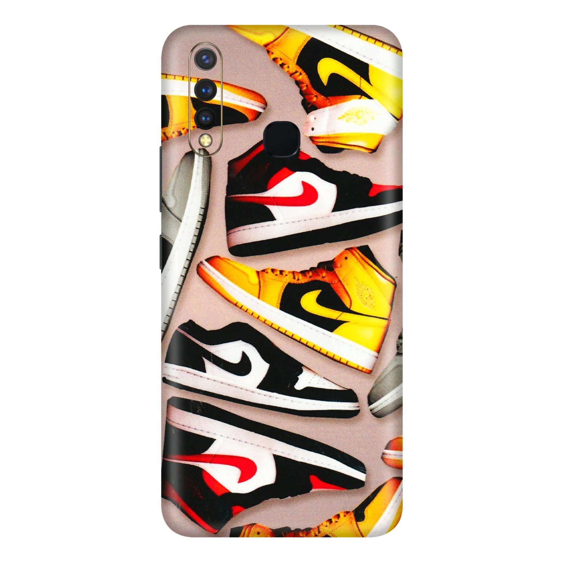VIVO Y Series Phone Skins (All Models) - Sneaker Lover - 3D Embossed Finish (L-135) Vivo Y19
