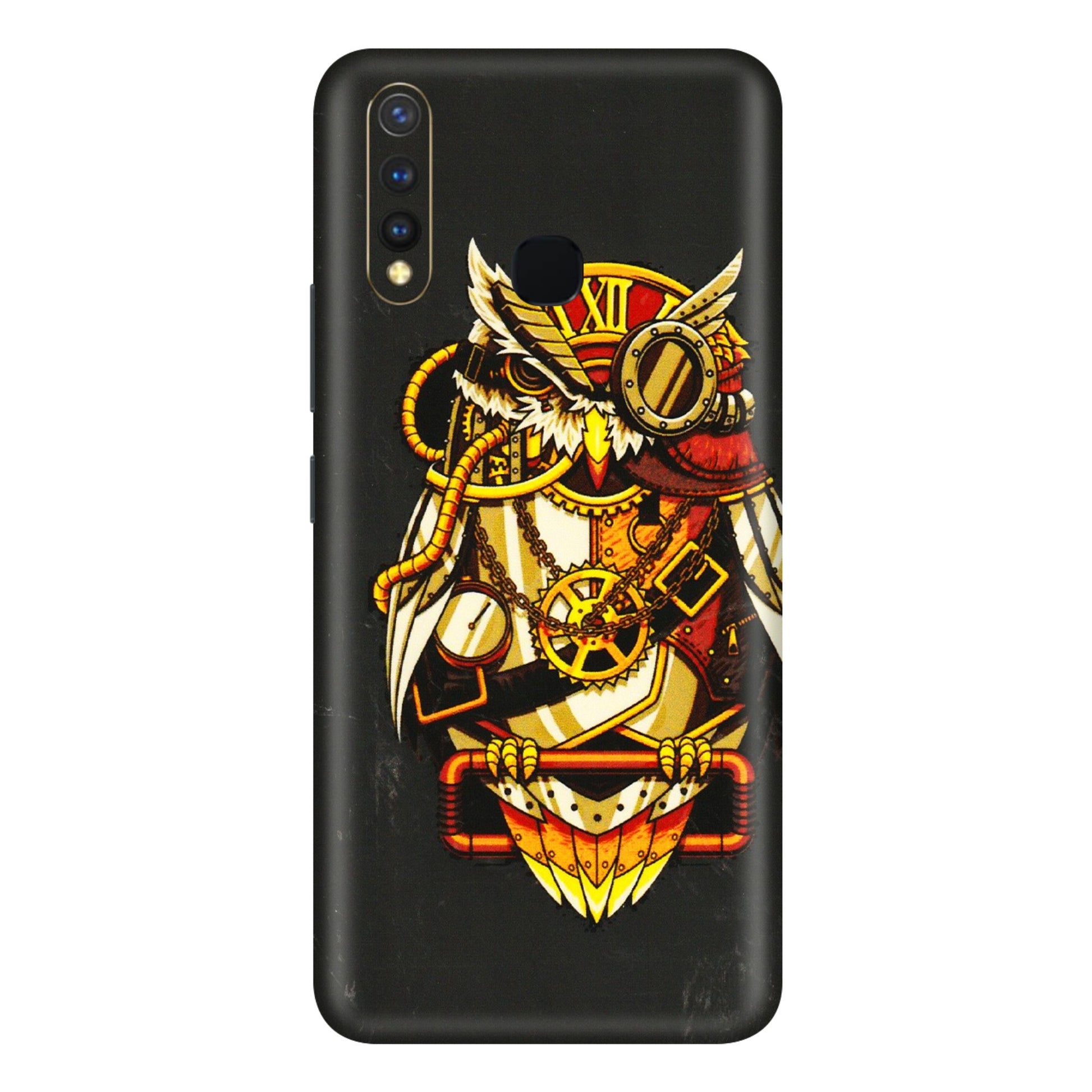 VIVO Y Series Phone Skins (All Models) - Classy Smart Owl - 3D Embossed Finish (L-144) Vivo Y19