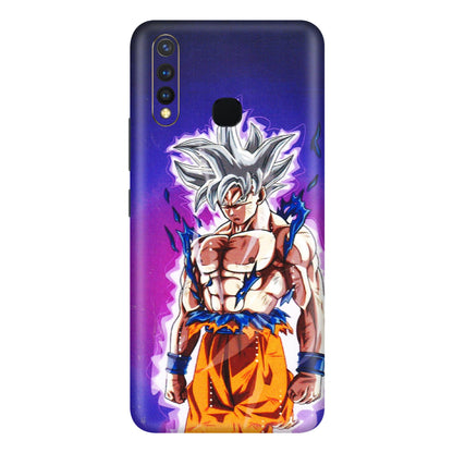 VIVO Y Series Phone Skins (All Models) - Goku Purple Anime - 3D Embossed Finish (L-147) Vivo Y19