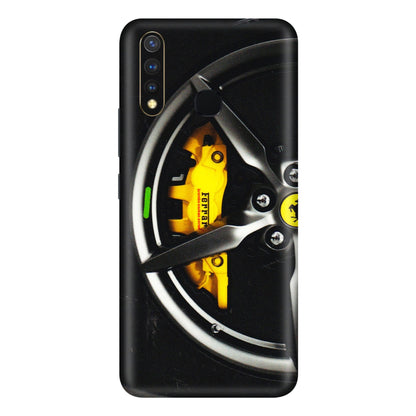 VIVO Y Series Phone Skins (All Models) - Ferrari Wheel Alloy - 3D Embossed Finish (L-173) Vivo Y19