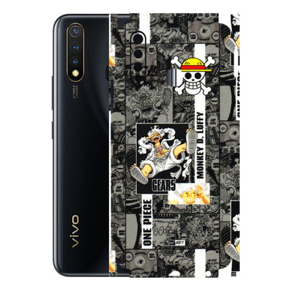 VIVO Y Series Phone Skins (All Models) - Cuffy Anime MonkeyCamic - 3D Embossed Finish (L-242) Vivo Y19