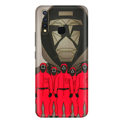 VIVO Y Series Phone Skins (All Models) - Squid Game Hero - 3D Embossed Finish (L-245) Vivo Y19
