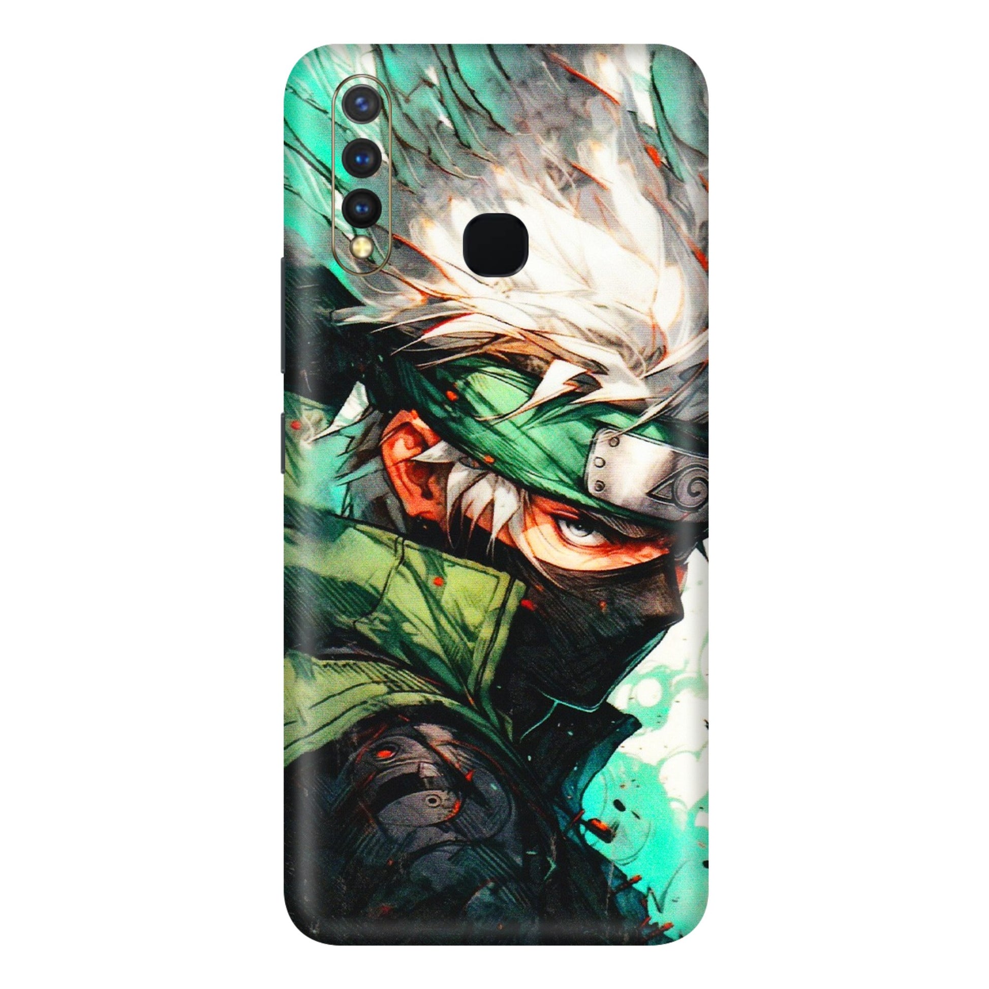 VIVO Y Series Phone Skins (All Models) - Kakashi Side Profile - 3D Embossed Finish (L-249) Vivo Y19